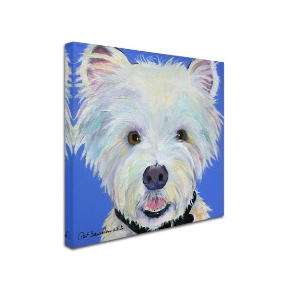 Pat Saunders-White 'Amos' Canvas Art,14x14